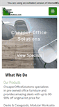 Mobile Screenshot of cheaperofficesolutions.com